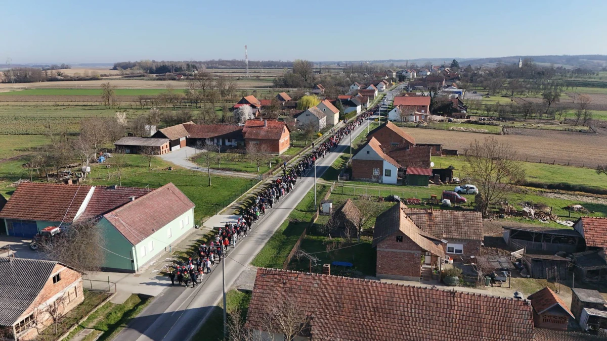 Dvadeset i sedmi Križni put mladih Požeške biskupije