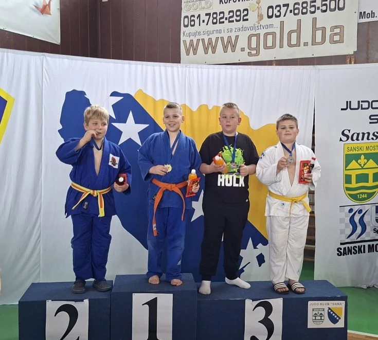 JUDO KLUB „SLAVONAC“ IZ ČAGLINA U ekipnoj konkurenciji osvojili prvo mjesto na međunarodnom turniru Sana Open 2026