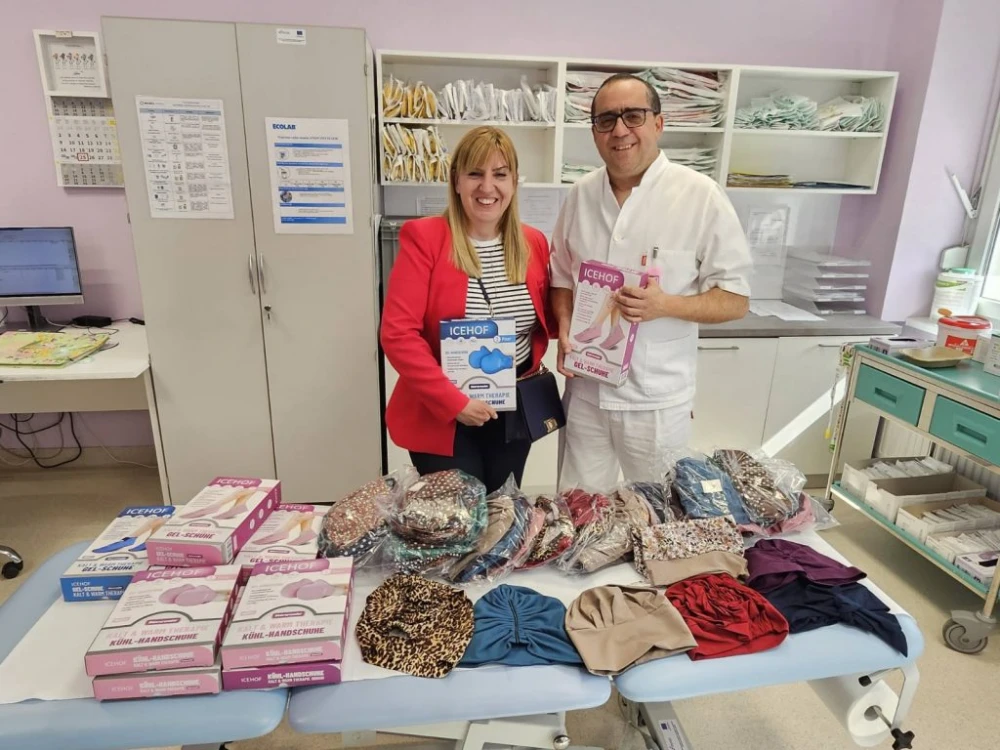 Liga protiv raka darovala bolnici pomagala i pokrivala