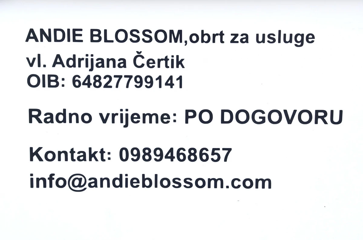 Od ekonomije do ljepote: Adrijana je u Požegi otvorila „Andie Blossom“, svijet u kojem strast postaje posao