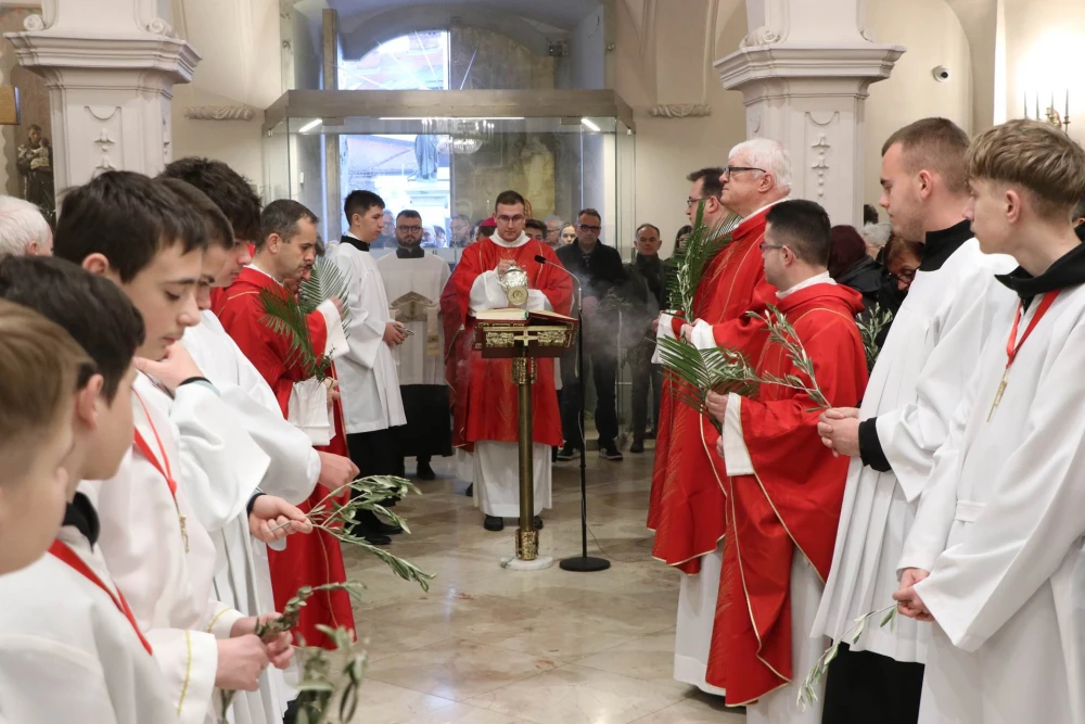 Svečana proslava Nedjelje Muke Gospodnje u požeškoj Katedrali