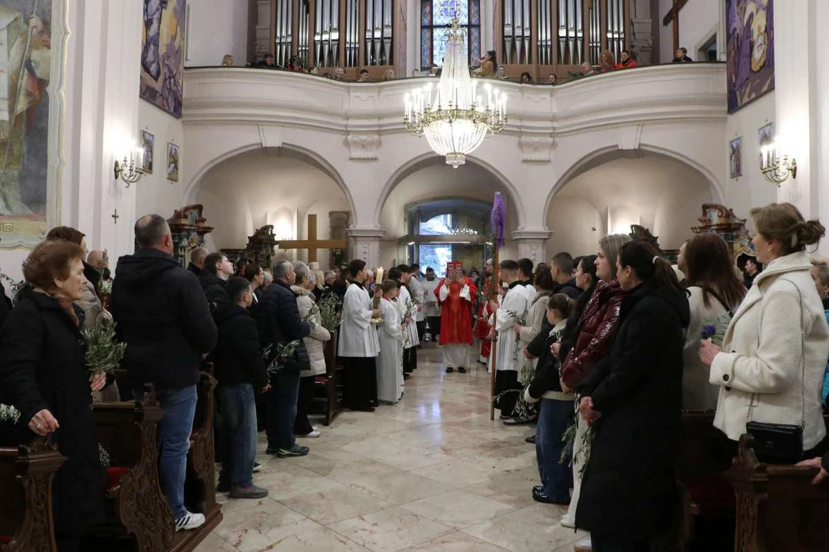 Svečana proslava Nedjelje Muke Gospodnje u požeškoj Katedrali