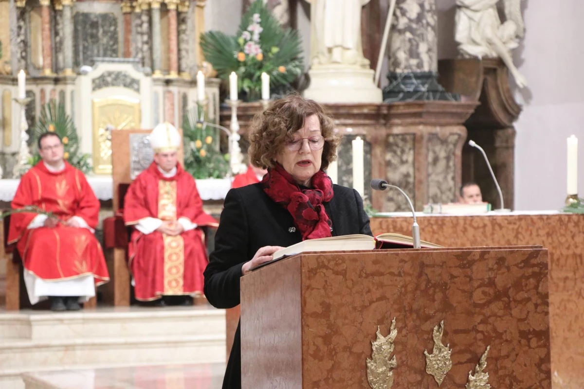 Svečana proslava Nedjelje Muke Gospodnje u požeškoj Katedrali