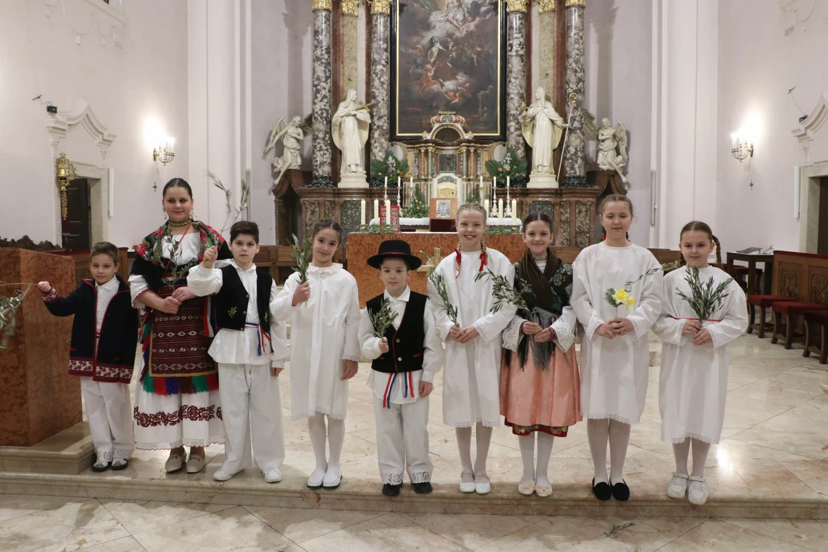 Svečana proslava Nedjelje Muke Gospodnje u požeškoj Katedrali