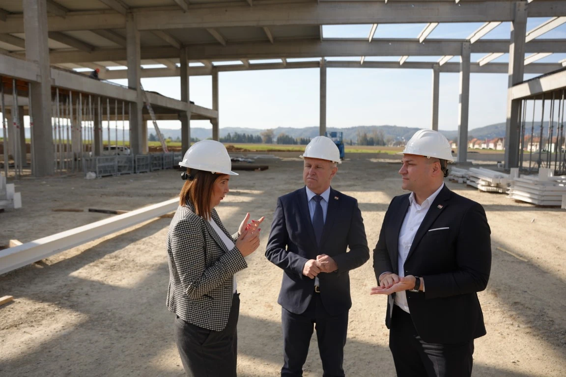 Radovi jure naprijed: Veliki Regionalni distribucijski centar za voće i povrće sve bliže završetku