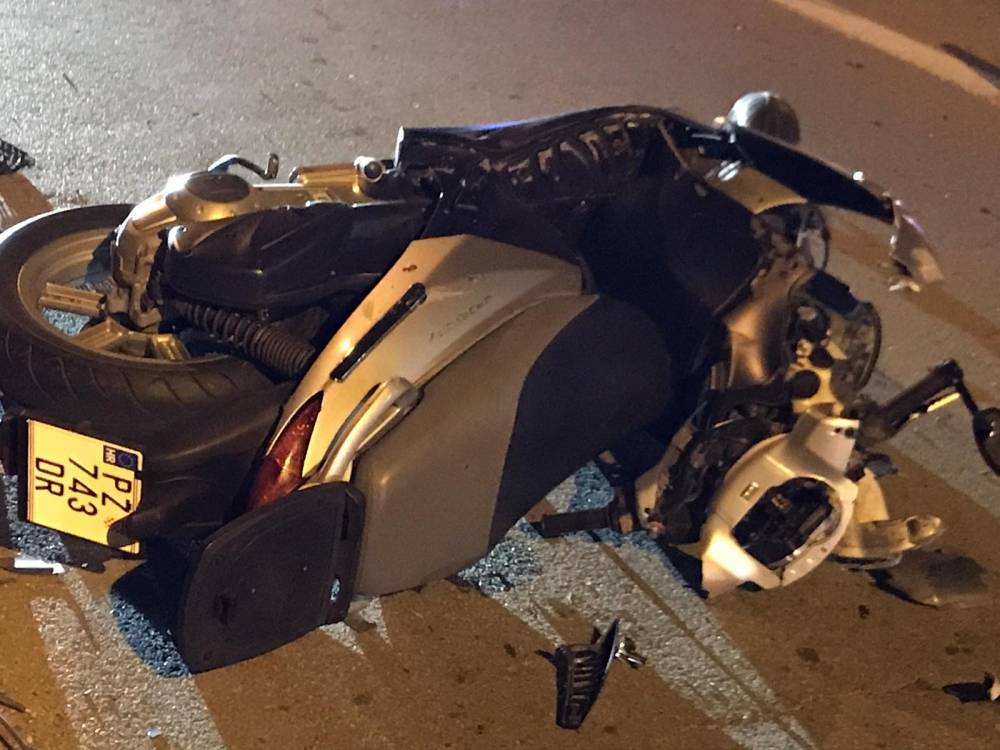 Prometna nesreća između auta i motocikla, motociklist ozlijeđen prevezen u bolnicu