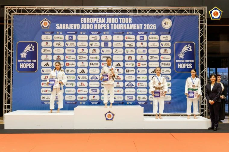 JUDO KLUB SLAVONAC:  Dvije medalje na Europskom kupu mladih nada u Sarajevu