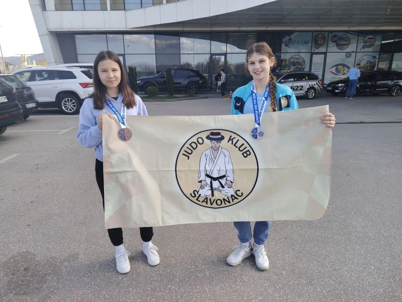 JUDO KLUB SLAVONAC:  Dvije medalje na Europskom kupu mladih nada u Sarajevu