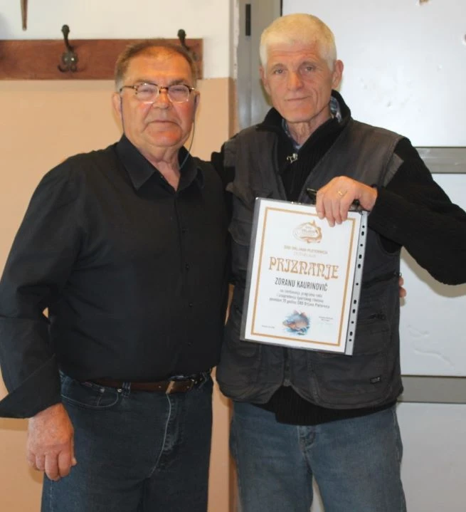 VRIJEDNI JUBILEJ: Športsko ribolovno društvo „Orljava“ obilježilo 70. obljetnicu osnutka i rada