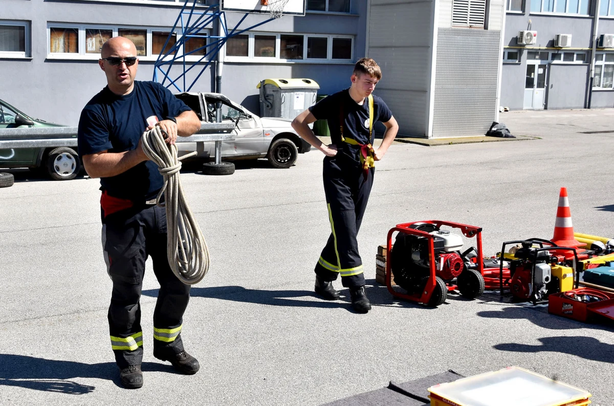 Budućnost vatrogastva u Požeštini: 80-tak kandidata na obuci za prvo pozivno zvanje