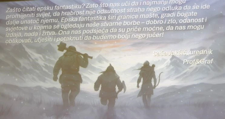 „NOĆ KNJIGE“ U PLETERNIČKOJ KNJIŽNICI: Predstavljen roman Igora Pavlova ’Mač snjegovitih planina’