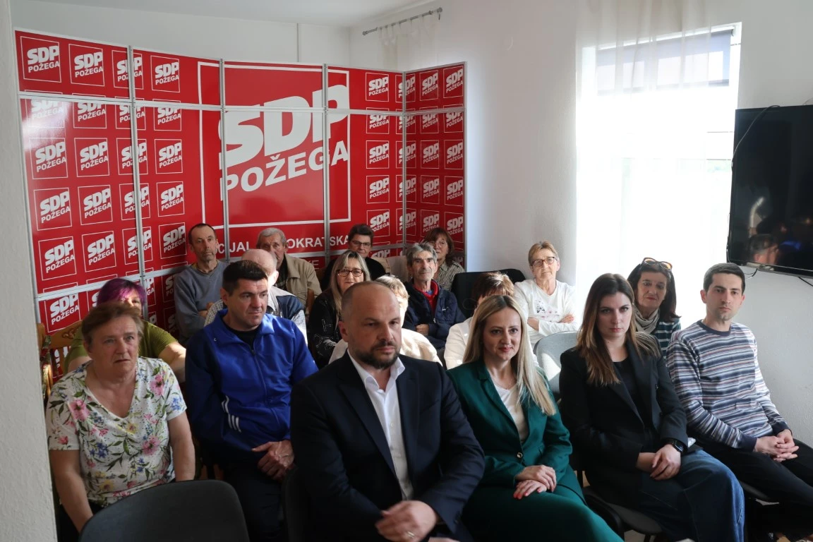 Dinko Zima na čelu SDP-a Požega: Održani unutarstranački izbori uz podršku stranačkog vrha