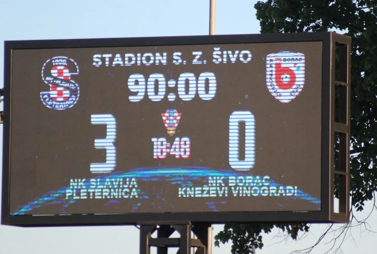 Uvjerljiva pobjeda Slavije protiv Borca iz Kneževih Vinograda