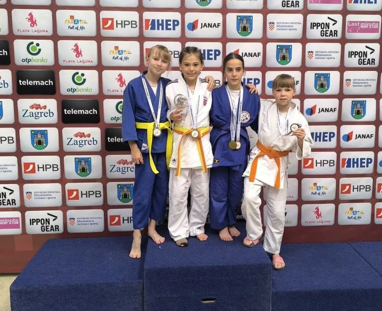 Čaglinski judaši osvojili četiri medalje na međunarodnom turniru u Zagrebu