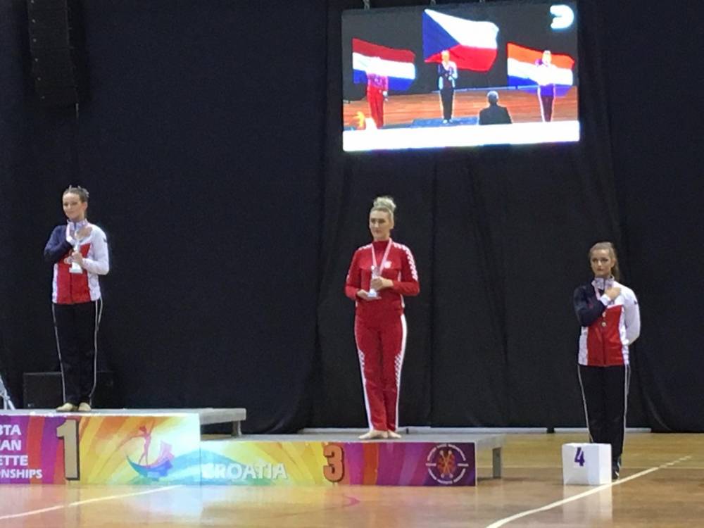 Požeške mažoretkinje ostvarile odlične rezultate na 22. Europskom prvenstvu