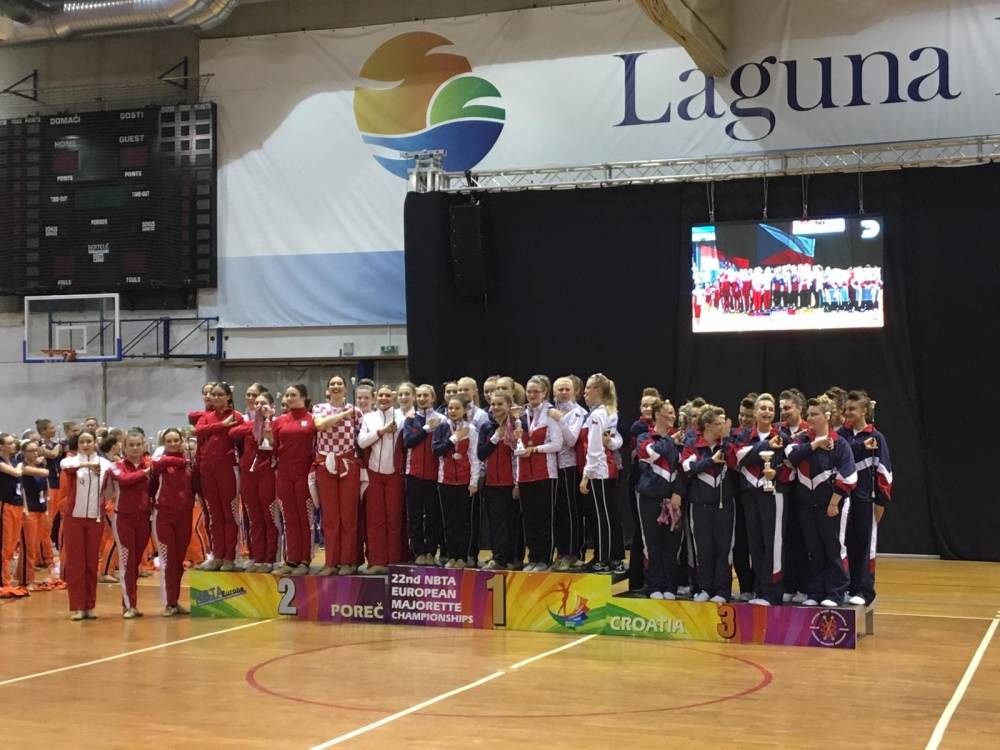 Požeške mažoretkinje ostvarile odlične rezultate na 22. Europskom prvenstvu
