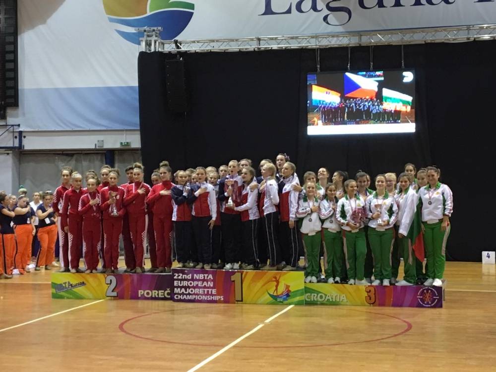 Požeške mažoretkinje ostvarile odlične rezultate na 22. Europskom prvenstvu