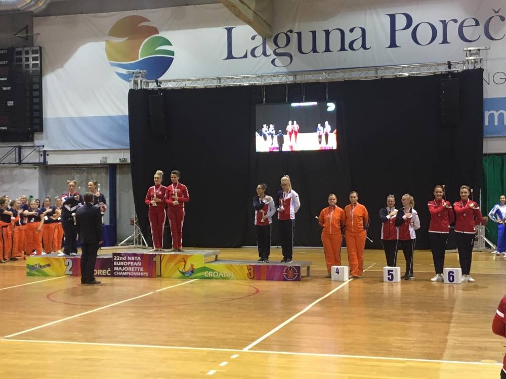 Požeške mažoretkinje ostvarile odlične rezultate na 22. Europskom prvenstvu