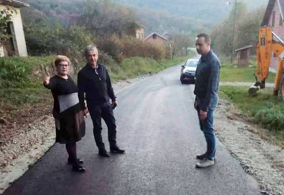 Radovi pri kraju: Asfaltirana cesta u Branešcima