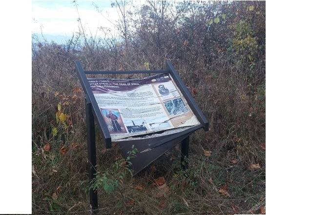 Na Sokolovcu vandali uništili sve edukativne table- ZAŠTO??!