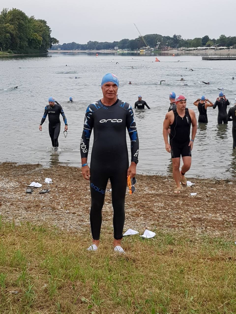 Kako je 67-godišnji Požežanin Vinko završio svoj prvi triatlon (half Ironman)