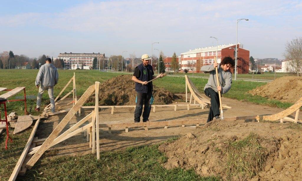 Počeli radovi na skate parku