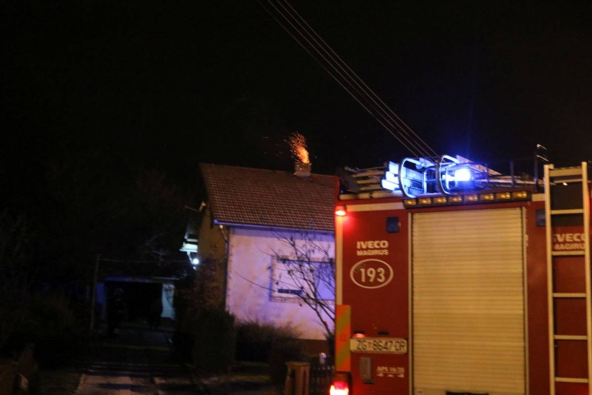 Požar u Kvaternikovoj ulici - ʺSkoro sam ostala bez kućeʺ