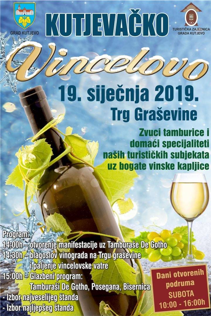 Svi na Vincelovo u Kutjevo 19. siječnja