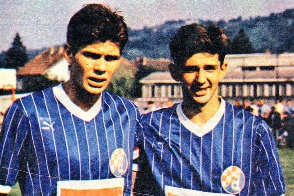 Braća Zvonimir i Dražen Boban na Stadionu Slavonije davne 1989. godine