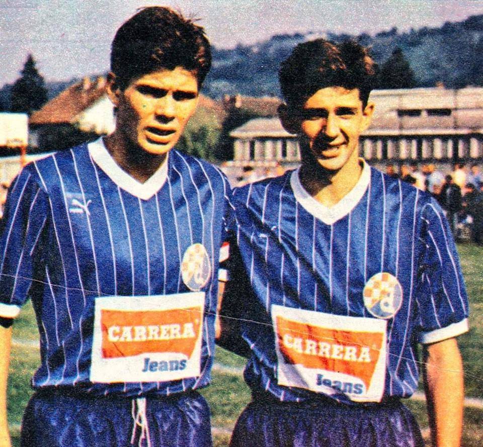 Braća Zvonimir i Dražen Boban na Stadionu Slavonije davne 1989. godine