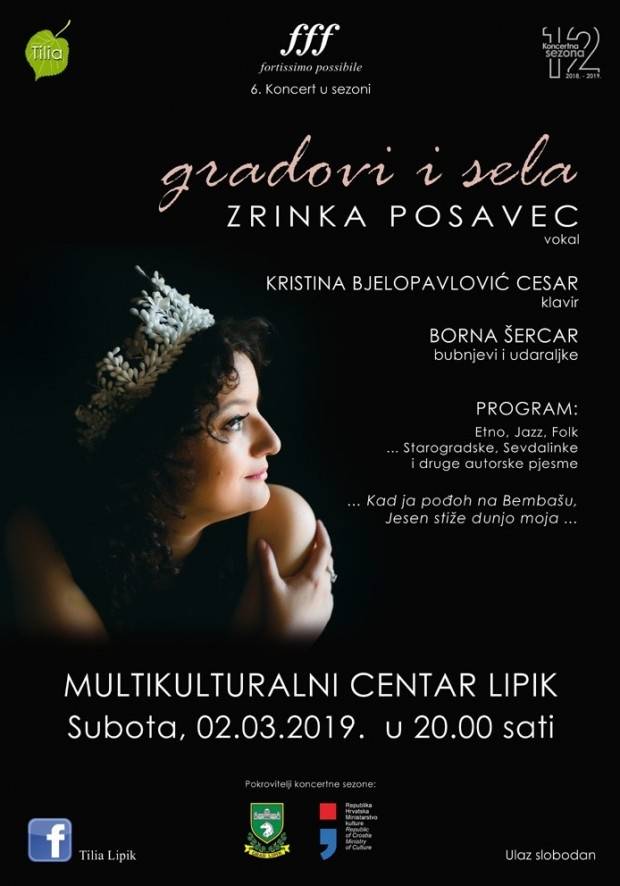 Koncert „Gradovi i sela“, - etno, folk, starogradske pjesme i sevdalinke