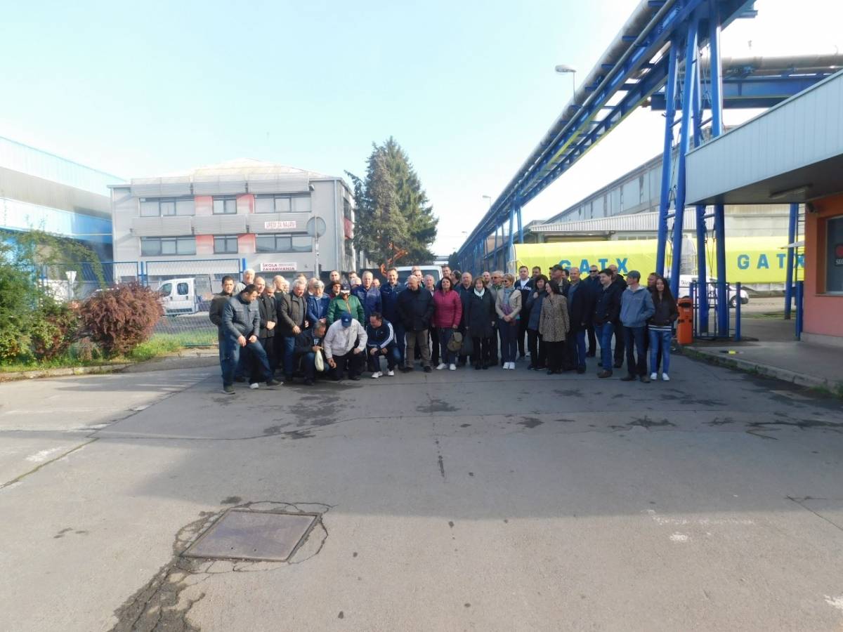 Ekskurzija Društva energetičara u TEP