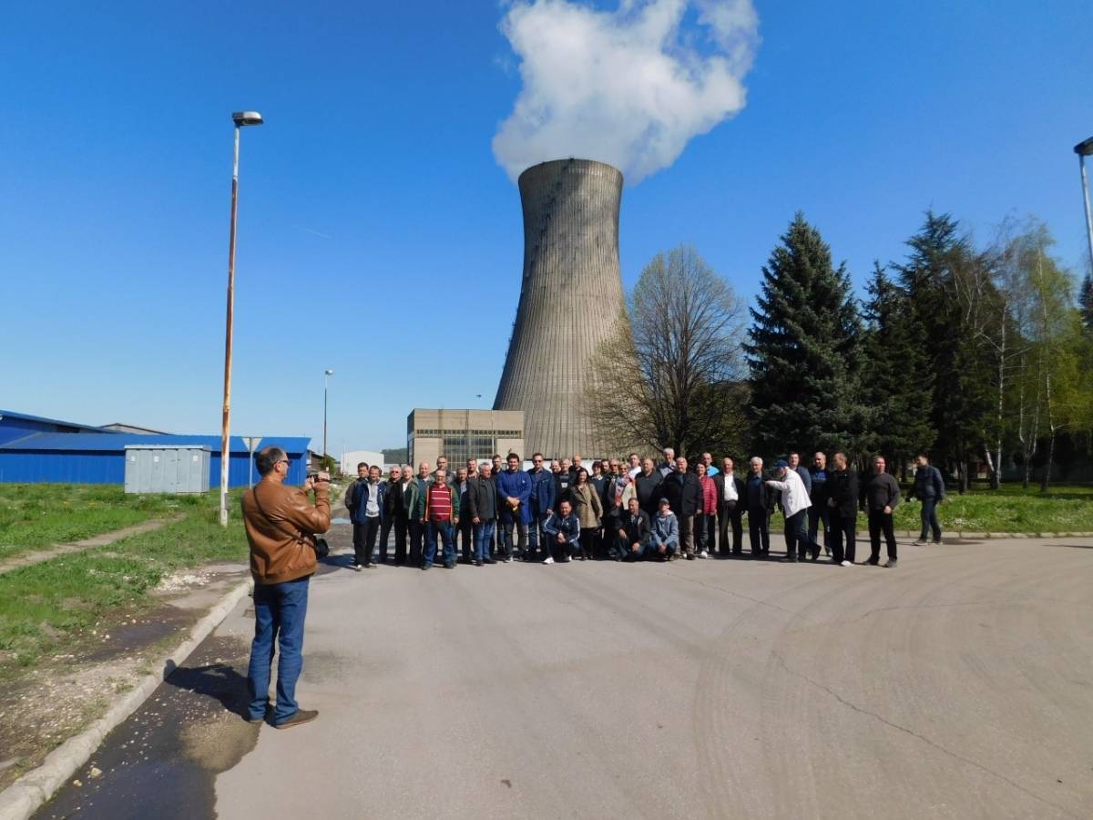 Ekskurzija Društva energetičara u TEP