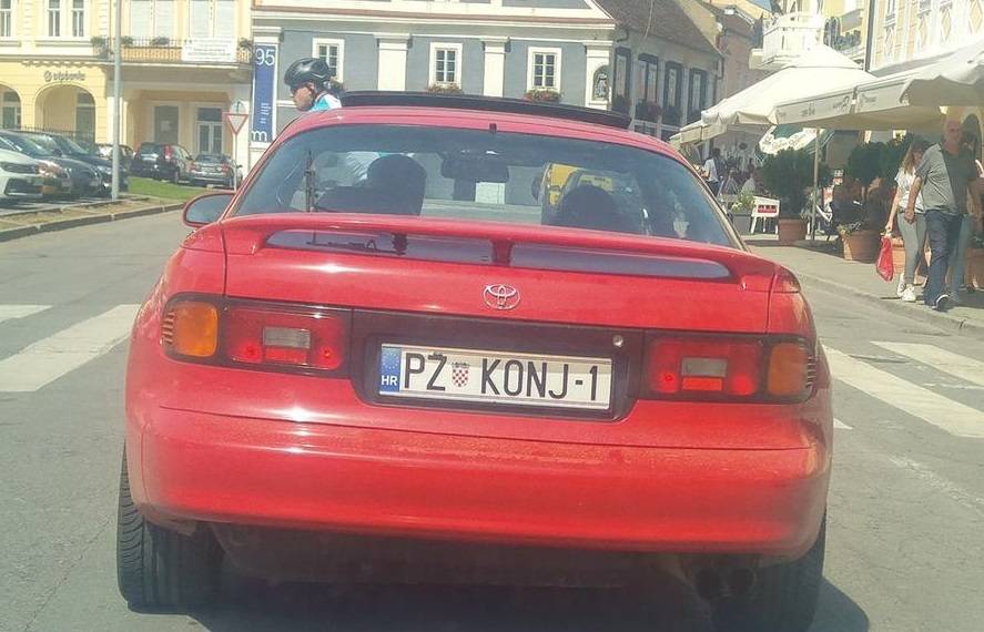 FOTKA DANA: Samo u Požegi- konj na cesti!