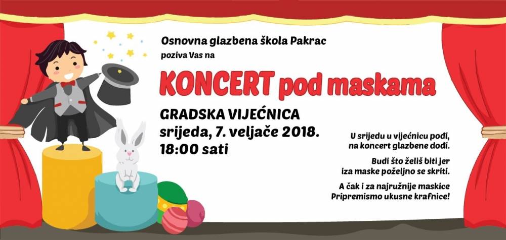 Koncert pod maskama 