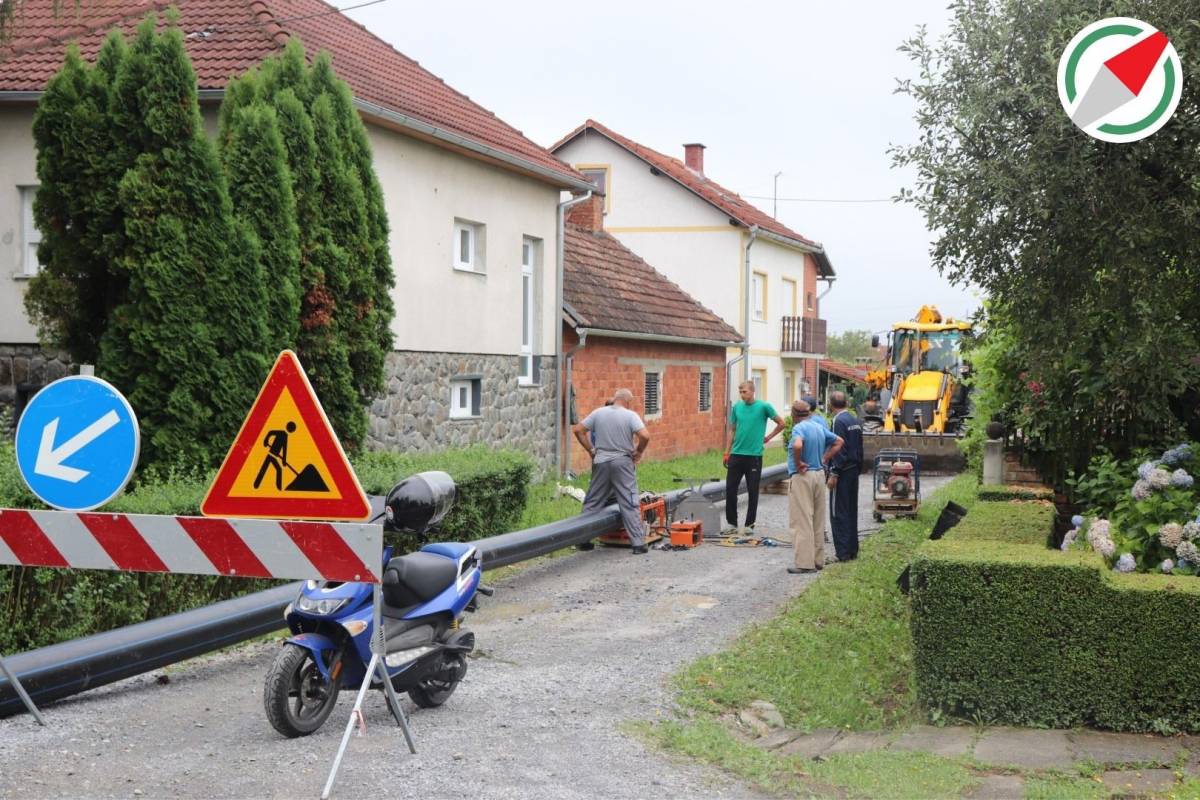 Započeli radovi u Ulici Đure Salaja u Dobrovcu
