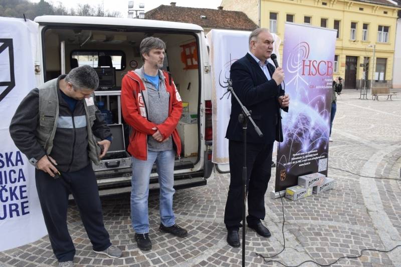 U sklopu Proljetne škole Hrvatskog saveza CB radioklubova održana terenska nastava na Požeškoj gori