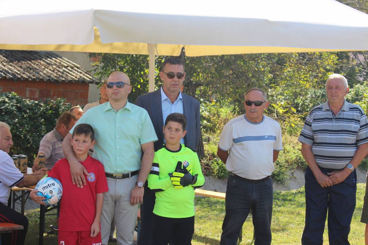 Svečano otvoren ʺŠportski centar Martinaʺ u Drškovcima u spomen na Martinu Tokić - Franić