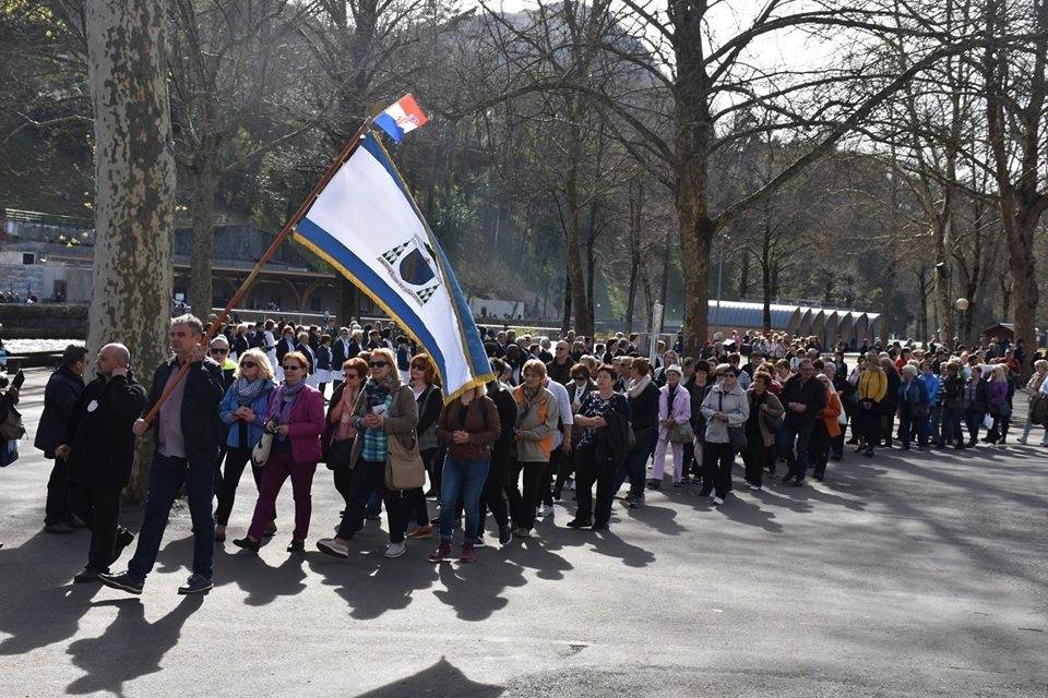 Požeški hodočasnici u Lourdesu