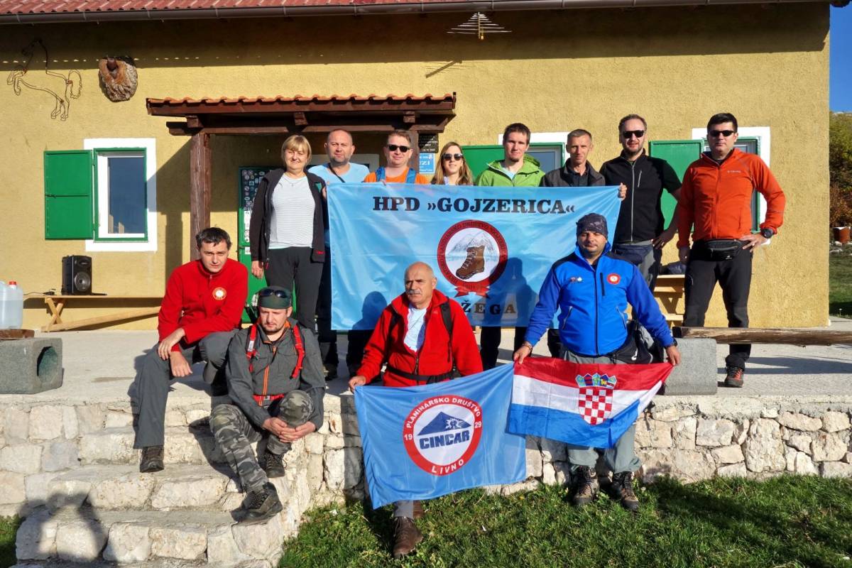 HPD Gojzerica pohodila Cincaru i Dinaru u Bosni i Hercegovini