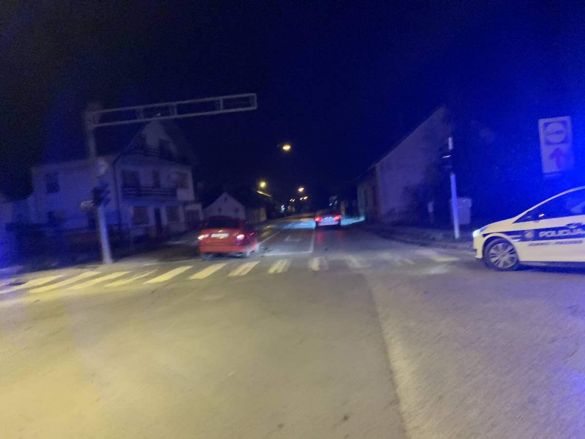 Prometna nesreća u Požegi na križanju Frankopanske i Radićeve kod ”Calimera”