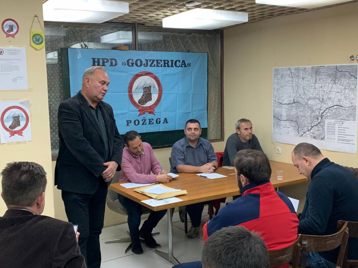 Redovna godišnja skupština najmlađeg požeškog HDP Gojzerica