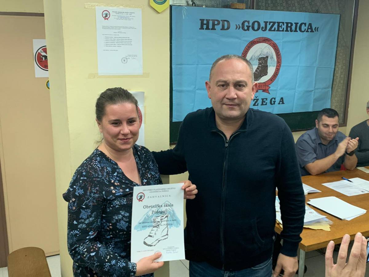 Redovna godišnja skupština najmlađeg požeškog HDP Gojzerica