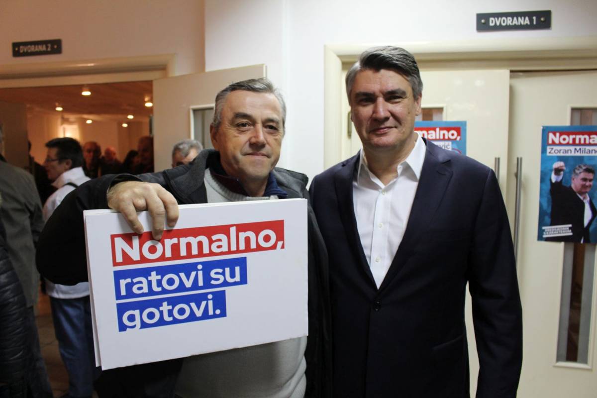 Na skupu Zorana Milanovića u Požegi tražilo se mjesto više: ʺHvala vam na velikoj podršci koja mi puno znači !ʺ