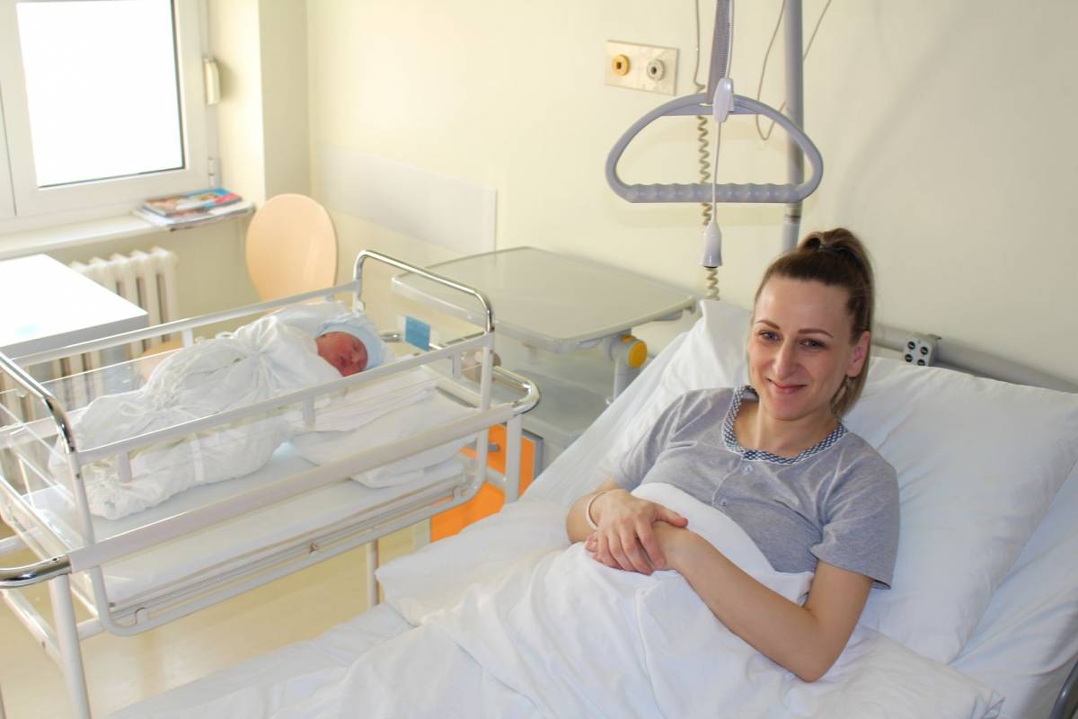Ino Kovačević je prva rođena beba u Požeško-slavonskoj županiji u 2020. godini