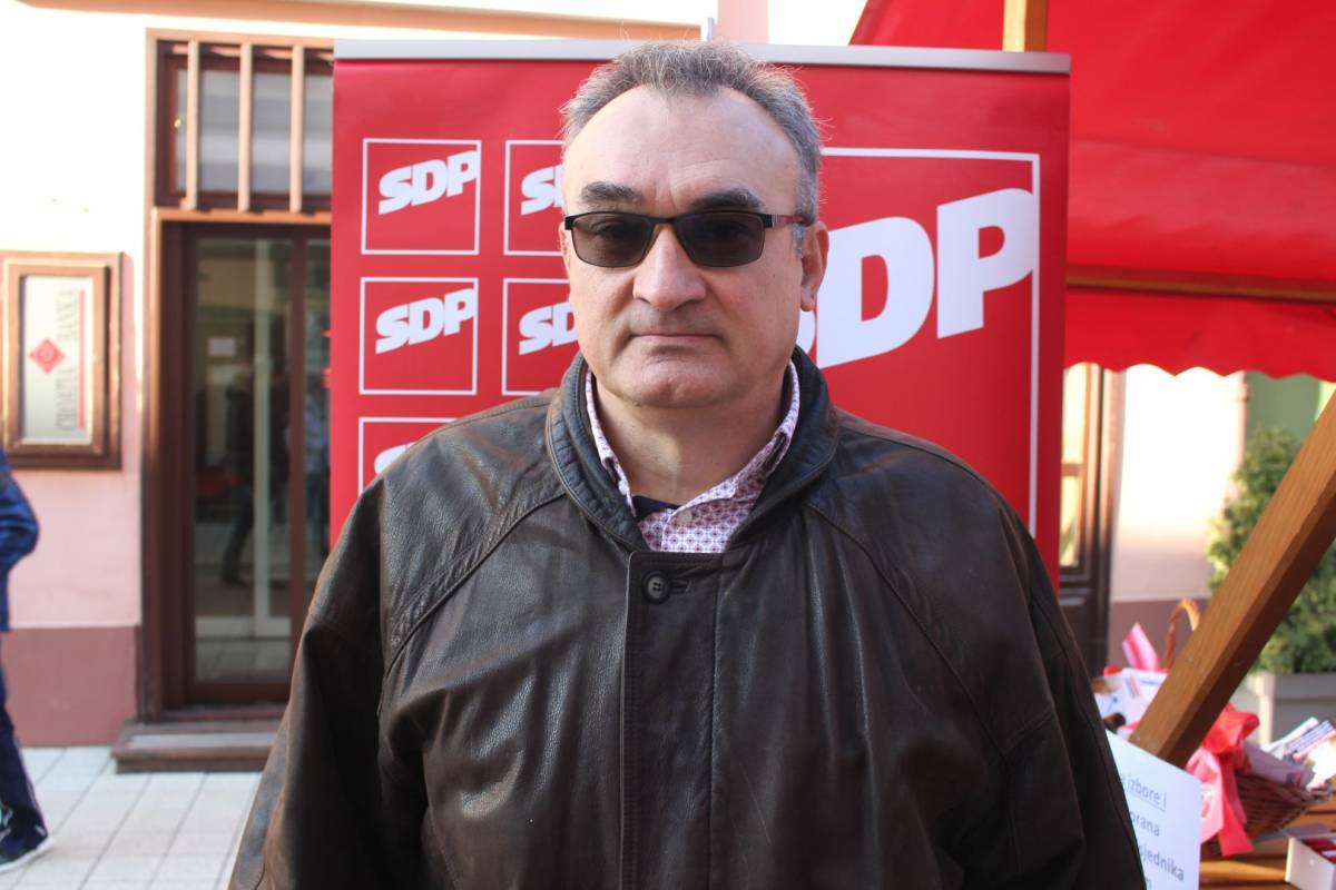 Priopćenje predsjednika Županijskog odbora SDP-a PSŽ Mitra Obradovića povodom predsjedničkih izbora