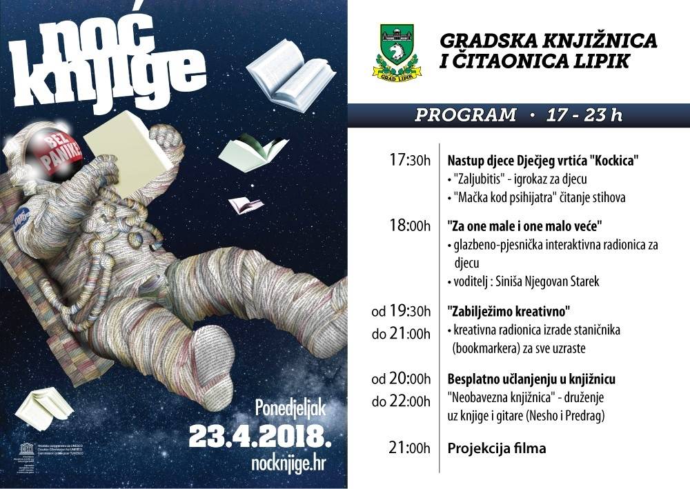 Noć knjige u Lipiku