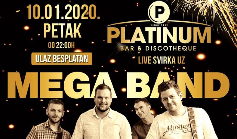 Ugostiteljska Nova Godina u petak u Platinumu