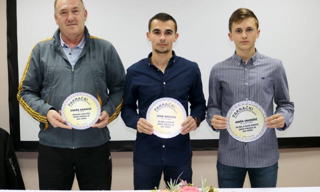 IZBOR SPORTAŠA GRADA PAKRACA ZA PROŠLU GODINU: Najboljima nagrade u tri konkurencije