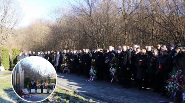 Sjećanje na poginule hrvatske branitelje kod Brusničkog mosta